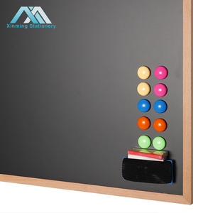 Marco de <span class=keywords><strong>madera</strong></span> para escuela, tablero de tiza magnética de <span class=keywords><strong>madera</strong></span> con imanes, <span class=keywords><strong>pizarra</strong></span> de tiza <span class=keywords><strong>blanca</strong></span> - Product Image 4