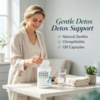 Capsules de Zéolite OEM : Zéolite Clinoptilolite Naturelle pour la Détoxification et la Purification – Complément Alimentaire Favorisant la Détoxification Cellulaire du Corps