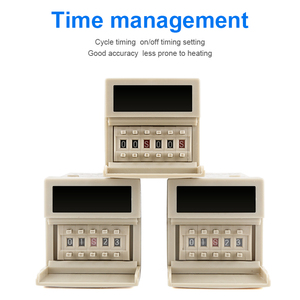 DH48S-1Z ใหม่ตัวจับเวลาการหน่วงเวลาการแสดงดิจิตัลเวลารีเลย์ YH48-2Z ฝาพับ220V24V ส่งที่นั่ง - Product Image 4