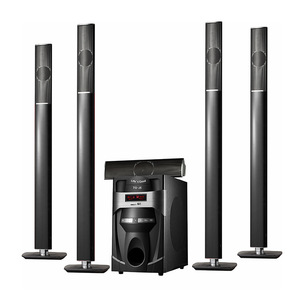 Sistema de Altavoces para el Hogar de Alta Potencia 5.0, 3 Altavoces, Soporte para Tarjeta de Memoria USB, Sonido 3D para Sala de Estar, Sonido Envolvente 3D 5.1 - Product Image 2