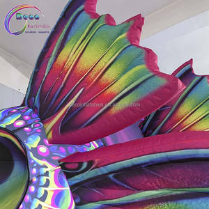 Pez <span class=keywords><strong>Tropical</strong></span> inflable gigante/caballito de mar soplado de aire realista Animal <span class=keywords><strong>Tropical</strong></span> marino evento club nocturno decoración fiesta publicidad Props - Product Image 5