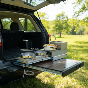 Cuisinière à gaz portable en acier inoxydable pour <span class=keywords><strong>camping</strong></span>-<span class=keywords><strong>car</strong></span>, avec évier et <span class=keywords><strong>robinet</strong></span> intégrés, pour utilisation en <span class=keywords><strong>camping</strong></span>-caravane - Product Image 4