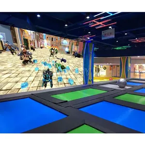 Bambini indoor di salto trampolino parco trampolino 3D interattivo gioco interattivo di proiezione a parete