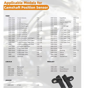 Capteur de vilebrequin CSM 064 pour Ford Explorer, Lincoln Mark, Mercury, Jaguar 1W7Z6B288AB, 2 broches, pièce de rechange neuve - Product Image 2