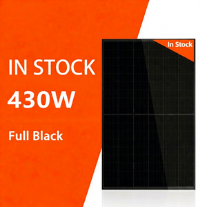 Panneaux solaires Sunplus fiables de 430 W entièrement noirs pour les systèmes solaires de balcon, stock américain - Product Image 1