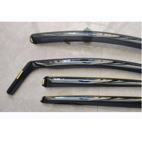 Deflectores de Viento para Ventanas, Juego de 4 Piezas, para Ford Kuga MK1 2008-2012, SUV de 5 Puertas, Visores de Ventana con Protección Contra la Lluvia, Tintados
