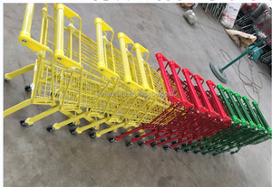 הונג הוא 20 ליטר סל סל סל ילדים עגלת קניות מיני סופרמרקט עם כיסוי דגל לעגלת הקניות התינוק - Product Image 6