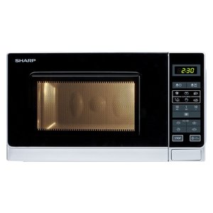 Microondas 800W (20Lt) R 242INW Plateado y Negro - Product Image 1