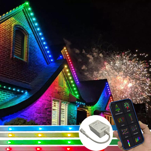 Ngoài trời thông minh đèn theo dõi Led RGB kỳ nghỉ chiếu sáng <span class=keywords><strong>app</strong></span> điều khiển ucs2904 điểm ánh sáng - Product Image 3