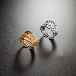 Hot Sale Punk <b>Biker</b> Jewelry Waterproof 18K Gold Plated Silver Rock Hip Hop <b>Ring</b> French Retro Style Trendy Unisex - Product Image 6