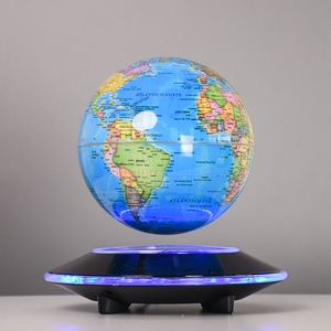 6 इंच स्पेनिश भाषा भूगोल शिक्षा आधार चुंबकीय लेविटेशन दुनिया दुनिया दुनिया भर में फ्लोटिंग ग्लोब होम ऑफिस डेकोर - Product Image 3