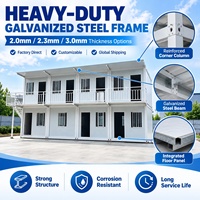 Üretici İki Katlı Prefabrik Çelik Sandviç Panel İşçi Kampı Yurt Binası Satılık Portatif Konteyner Evler