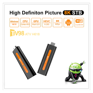 Originale T98 ATV H618 4K Fire Stick Sistema ATV Allwinner H618 2GB 16GB IPTV Android 14 <span class=keywords><strong>TV</strong></span> Stick Smart <span class=keywords><strong>TV</strong></span> - Product Image 4