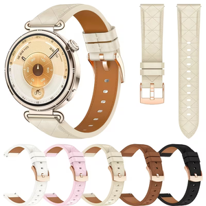 Correa de Cuero Sintético de 18 mm/20 mm con Diseño de Bucle Deportivo para Garmin <span class=keywords><strong>Vivoactive</strong></span> 3S/<span class=keywords><strong>4S</strong></span>/5/3t, Accesorios Compatibles con Correas - Product Image 5