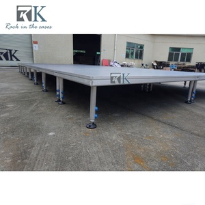 ขาตั้งเวทีแบบปรับได้สี่ขาสำหรับคลับเต้นรำเวทีการแสดง - Product Image 6