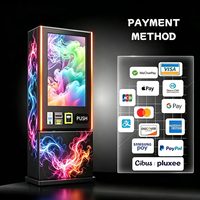 Máquina Expendedora Inteligente con Pantalla Táctil y Código QR de Marca Personalizada, con Múltiples Opciones de Pago y Monitoreo Remoto para Bares, Clubes y Discotecas