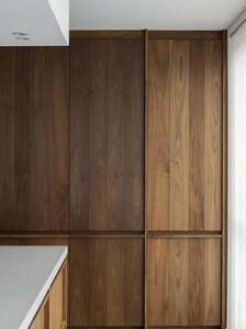 Modern Oppenning <b>Kitchen</b> Cabinets Wooden Cupboard with Accessories <b>Kitchen</b> <b>Island</b> and <b>Chairs</b> Furniture Set - Product Image 5