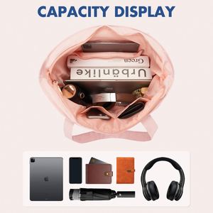 Sac fourre-tout matelassé léger pour femme avec grande capacité, bretelles confortables et fermeture éclair fluide - Product Image 3