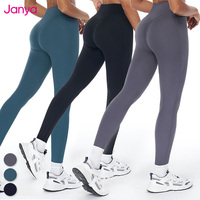 Janya vêtements de sport vêtements respirant séchage rapide femmes Yoga ensembles Gym Fitness entraînement 4 pièces sport soutien-gorge taille haute Leggings ensembles