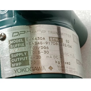 เครื่องส่งสัญญาณความดันแบบติดตั้งแบบดั้งเดิม Yokogawa EJX430A ราคาประหยัด รุ่น EJX430A EAS4G-917DB/KS2/D4/A/M11/T01/DG6 - Product Image 6