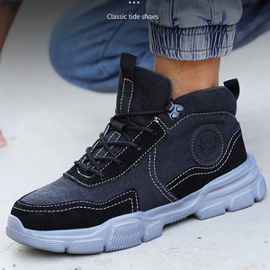 2020 scarpe da lavoro saldatura elettrica scarpe di sicurezza uomini punta in acciaio scarpe stivali a prova di puntura donne costruzione lavoro stivali - Product Image 6