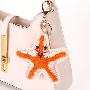 Llavero <span class=keywords><strong>de</strong></span> Animales Marinos Tejidos a Crochet, Listo <span class=keywords><strong>para</strong></span> Enviar, Mini Amigurumi Personalizado, Colgante <span class=keywords><strong>para</strong></span> Bolsa y Regalo - Product Image 3
