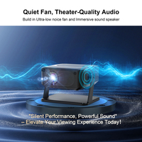 Mini projecteur intelligent 720P tendance, portable, Android 11, 4K, mise au point manuelle, vidéo, petits projecteurs, 200 lumens