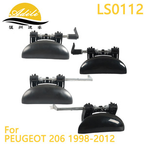 ฝาครอบมือจับประตู Adili รุ่น LS0112 สีดำ สำหรับ Peugeot 206 ปี 1998-2012 - Product Image 1