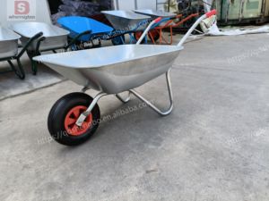 Carretilla galvanizada de Europa de las ventas calientes del nuevo diseño <span class=keywords><strong>2022</strong></span> con la carretilla ligera wb5204 del jardín - Product Image 6