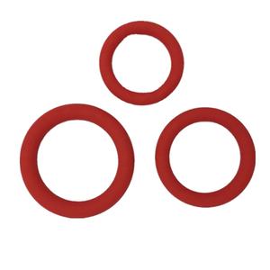 Hete Verkoop Penis Haan Ring Set Seksspeeltje Man Vertraging Ejaculatie Penis Zachte Siliconen O Ring Haan En Bal Mannelijke Seksuele Fabriek Prijs Sm - Product Image 3