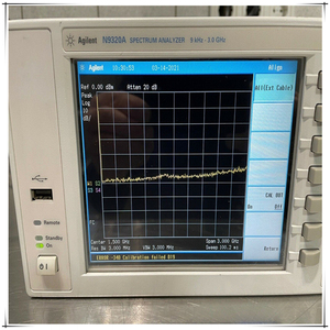 Analyseur RF N9320a d'occasion 9kHz-3GHz, haute précision, garantie 1 an, multi-tension, fabriqué aux États-Unis - Product Image 3