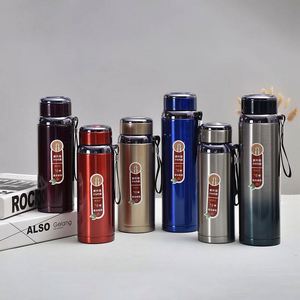 Bouteilles d'eau isothermes modernes en acier inoxydable OEM 800ML/1000ML pour le sport et l'escalade en extérieur avec couvercle sans BPA - Product Image 2