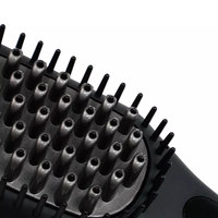 Brosse à vapeur chauffante de haute qualité, brosse électrique à lisser les cheveux