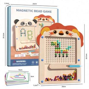Tableau magnétique de dessin à points pour enfants en bas âge, éducation Montessori - Product Image 5