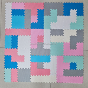 Vente en gros de tapis de puzzle amusants pour bébé pour jeu Tetri Tapis de puzzle pour enfants Tapis de jeu d'intérieur doux et non toxique - Product Image 5