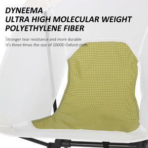 Silla de Camping Ultraligera de Aleación de Aluminio 7075, Precio de Fábrica, Silla Luna para Excursionismo y Playa - Product Image 4