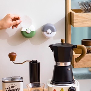Boîte de rangement pour filtres à café Moka, petite boîte en plastique recouverte d'un couvercle, couleur unie, accessoire pour café et thé - Product Image 3