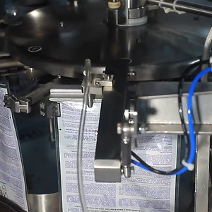 Fully Automatic Balloon Packaging Machine: PE Bags / Stand-Up <b>Pouches</b> Zipper M-Shaped Capable of <b>Working</b> With Different Kinds of - Product Image 6