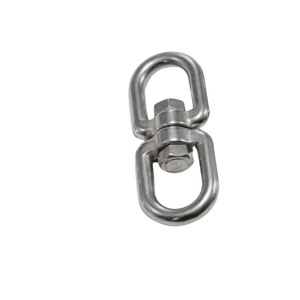 Manille pivotante double en acier inoxydable 316 Heritage Metal, capacité de charge de 8 tonnes, usage industriel général - Product Image 1