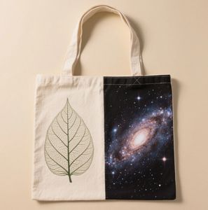 Vente en gros de sacs à provisions OEM en toile de coton recyclé, mode personnalisée et écologique, pour projet de bricolage, déjeuner, cadeau, promotion - Product Image 3