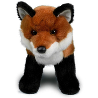 Fabricant en gros doux dessin animé neuf queues bébé animal renard jouets en peluche PP coton rempli oreiller jouet renard