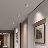 Spots encastrés LED tout aluminium haute luminosité pour salon, chambre, bureau, haute qualité, anti-éblouissement, angle réglable