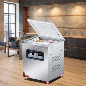 Machine d'emballage sous vide électrique automatique commerciale 220V pour fruits, légumes, vêtements avec emballage en film/sac/papier - Product Image 1