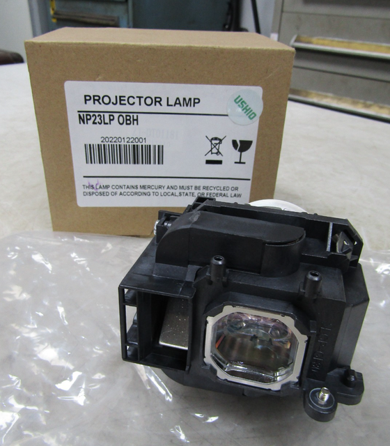 Plc New Projector Lamp 270 Watts 5000 Lumens 3500 Life Np23lp Obh Warranty Product