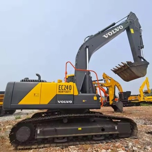 Excavatrice sur chenilles Volvo EC240 d'occasion à faible consommation de carburant, 24 tonnes, équipement de construction lourd, à vendre en stock - Product Image 1
