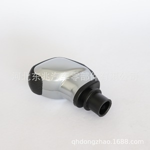 Pomo de palanca de cambios de cuero QL-005 ergonómico para Citroen Peugeot Elyse Picasso DZ11 Q2 - Product Image 5