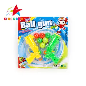 儿童塑料男孩玩具两件式玩具枪组合带吸盘配件儿童软子弹枪