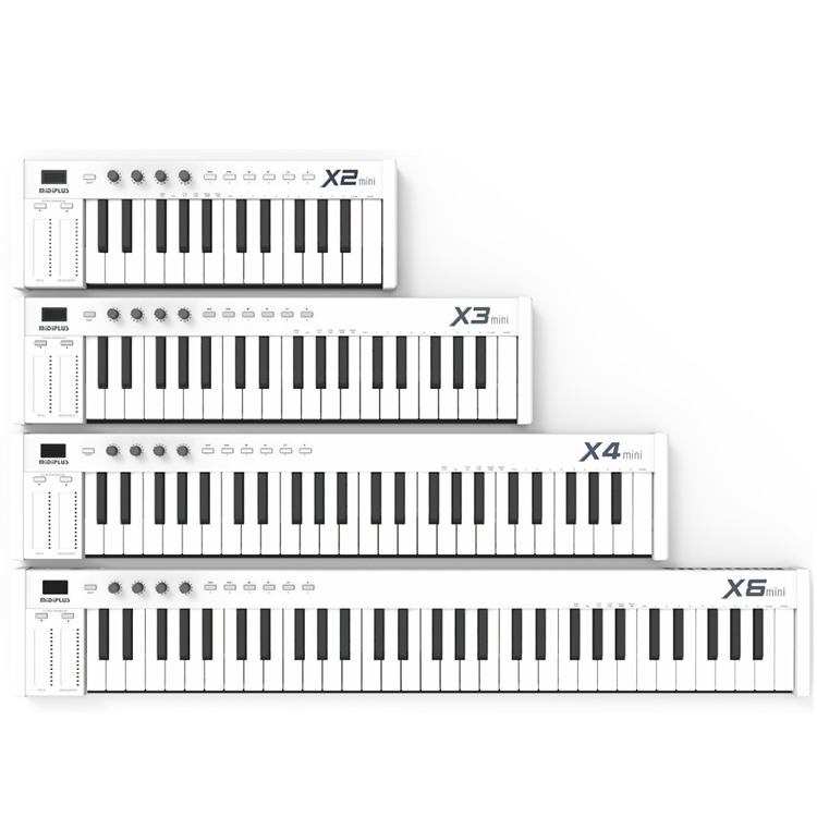 Amazon.com: midiplus X4 mini MIDI Keyboard Controller, White