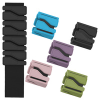 Gelang Pemberat Pergelangan Tangan dan Kaki Silikon yang Dapat Disesuaikan, Magnetik, Tahan Air untuk Kebugaran di Rumah, Gym, Yoga, Pilates, dan Latihan