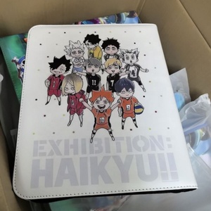 Álbum de Tarjetas de Cuero PU, Anime Demon Slayer <span class=keywords><strong>DBZ</strong></span> Haikyuu, Carpeta con Cierre para Tarjetas de Juego, Regalos y Juguetes para Niños - Product Image 5